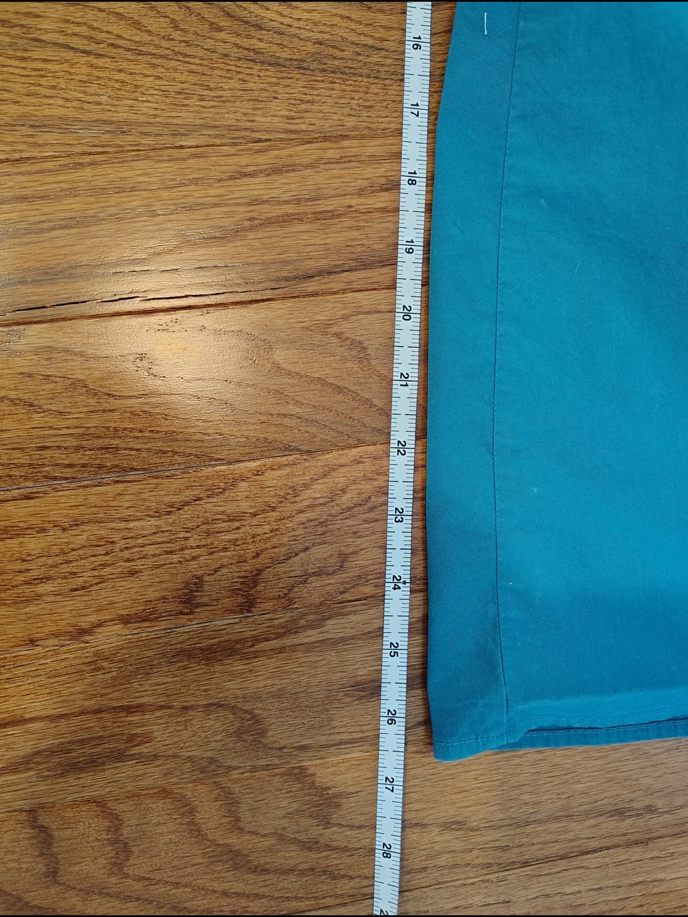 Merona Teal Wrap Dress with Collar - Picture 4 of 4